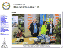 Tablet Screenshot of kamratforeningenf21.se